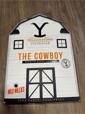 Wild Willies Yellowstone Collection "The Cowboy" Premium Beard Gift Set